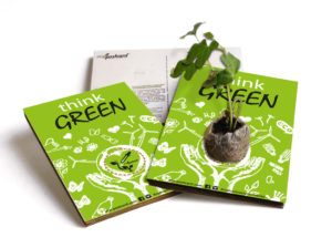 eco-postcard think-green